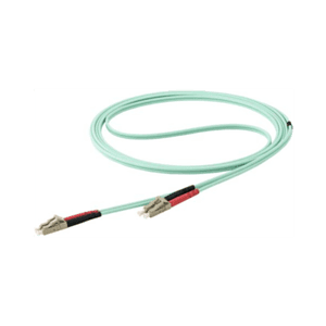 StarTech.com Cable de 7m de Fibra Óptica Multimodo LC/UPC a LC/UPC OM4 - 50/125µm - Fibra LOMMF/VCSEL - Redes de 100G - Cable LS