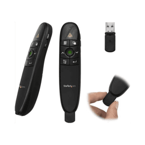 StarTech.com Mando a Distancia para Presentaciones Inalámbrico con Puntero Láser Verde - 27m