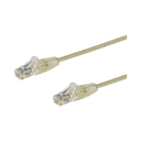 StarTech.com Cable Cat6 de 50cm - Delgado - con Conectores RJ45 sin Enganches - Gris