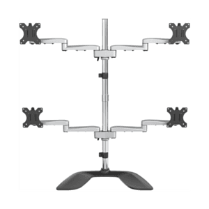 StarTech.com Base Soporte de Escritorio para 4 Monitores - Articulado - En Acero y Aluminio