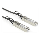 StarTech.com Cable de 1m Twinax SFP+ a SFP+ con Conexión Directa 10GbE- Compatible con DAC-SFP-10G-1M de Dell EMC - Cobre - DAC 