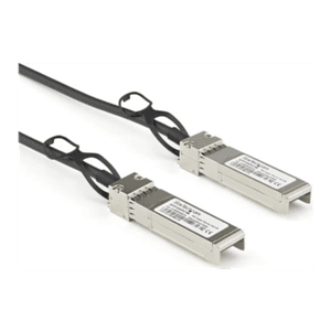 StarTech.com Cable de 1m Twinax SFP+ a SFP+ con Conexión Directa 10GbE- Compatible con DAC-SFP-10G-1M de Dell EMC - Cobre - DAC 