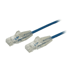 StarTech.com Cable Cat6 de 1m - Delgado - con Conectores RJ45 sin Enganches - Azul