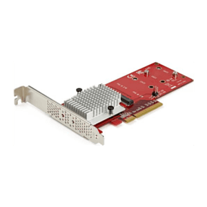 StarTech.com Adaptador PCI Express x8 para Dos SSD M.2 - PCI-E 3.0
