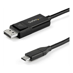 StarTech.com Cable de 1m USB-C a DisplayPort 1.4 - Convertidor Bidireccional Adaptador de Vídeo USB Tipo C - HBR3/HDR/DSC - Cabl