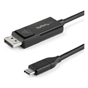 StarTech.com Cable de 1m USB C a DisplayPort 1.2 de 4K a 60Hz - Cable Adaptador de Vídeo Bidireccional DP a USB-C o USB-C a DP R