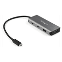 StarTech.com Hub USB-C de 4 Puertos con 2 Puertos USB A y 2 Puertos USB Tipo C - Ladrón USB TipoC 3.1 o 3.2 Gen 2 SuperSpeed de 