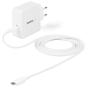 StarTech.com Cargador USB C de Pared - Cargador USB Tipo C de 60W para Ordenador Portátil - Adaptador Universal de Alimentación 