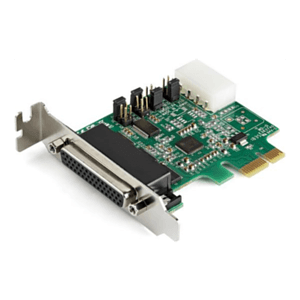 StarTech.com Tarjeta Adaptadora Serie PCI Express RS232 de 4 Puertos - Tarjeta Controladora Serie PCIe RS232 - PCIe a Serie DB9 