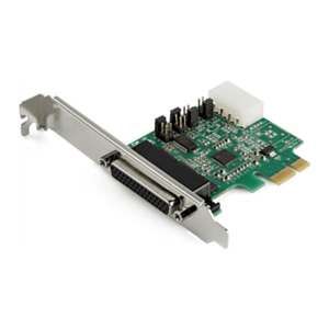 StarTech.com Tarjeta Adaptadora Serie PCI Express RS232 de 4 Puertos - Tarjeta Controladora Serie PCIe RS232 - PCIe a Serie DB9 