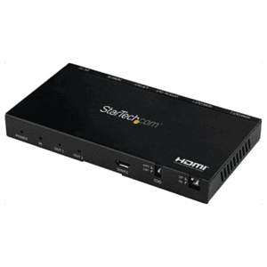 StarTech.com Divisor HDMI de 2 Puertos - de 4K 60Hz con Escalador Incorporado