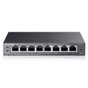 TP-Link TL-SG108PE Gestionado L2 Gigabit Ethernet (10/100/1000) Energía sobre Ethernet (PoE) Negro