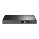 TP-Link TL-SG1218MPE Gigabit Ethernet (10/100/1000) PoE Negro - Hub Switch