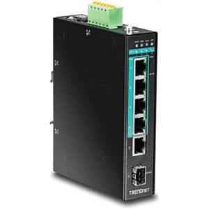 Trendnet TI-PG541 switch No administrado L2 Gigabit Ethernet (10/100/1000) Energía sobre Ethernet (PoE) Negro