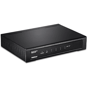 Trendnet TEG-S51SFP switch No administrado Gigabit Ethernet (10/100/1000) Negro