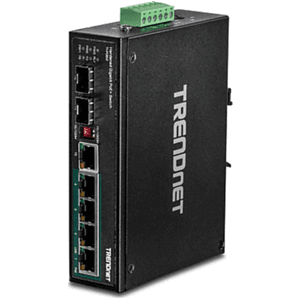 Trendnet TI-PG62 switch No administrado Gigabit Ethernet (10/100/1000) Energía sobre Ethernet (PoE) Negro