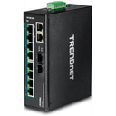 Trendnet TI-PG102 switch No administrado Gigabit Ethernet (10/100/1000) Energía sobre Ethernet (PoE) Negro