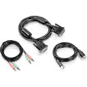 Trendnet TK-CD06 cable para video, teclado y ratón (kvm) Negro 1,8 m