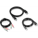 Trendnet TK-CP06 cable para video, teclado y ratón (kvm) Negro 1,83 m