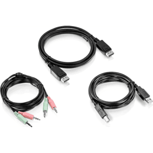 Trendnet TK-CP06 cable para video, teclado y ratón (kvm) Negro 1,83 m