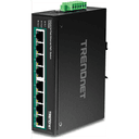 Trendnet TI-PE80 switch No administrado Fast Ethernet (10/100) Energía sobre Ethernet (PoE) Negro