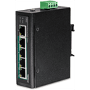 Trendnet TI-PE50 switch No administrado Fast Ethernet (10/100) Energía sobre Ethernet (PoE) Negro