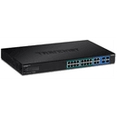 Trendnet TPE-1620WSF switch Gestionado L2/L3 Gigabit Ethernet (10/100/1000) Energía sobre Ethernet (PoE) 1U Negro