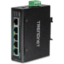 Trendnet TI-PG50 switch No administrado Gigabit Ethernet (10/100/1000) Energía sobre Ethernet (PoE) Negro
