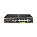 Aruba 2930F 12G PoE+ 2G/2SFP+ Gestionado L3 Gigabit Ethernet (10/100/1000) Energía sobre Ethernet (PoE) 1U Negro