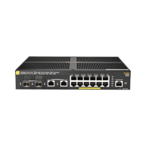 Aruba 2930F 12G PoE+ 2G/2SFP+ Gestionado L3 Gigabit Ethernet (10/100/1000) Energía sobre Ethernet (PoE) 1U Negro