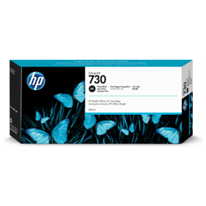 HP Cartucho de tinta DesignJet 730 negro fotográfico de 300 ml
