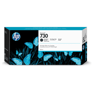 HP Cartucho de tinta DesignJet 730 negro mate de 300 ml