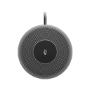 Logitech 989-000405 micrófono Micrófono para presentaciones Negro, Gris