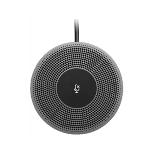 Logitech 989-000405 micrófono Micrófono para presentaciones Negro, Gris