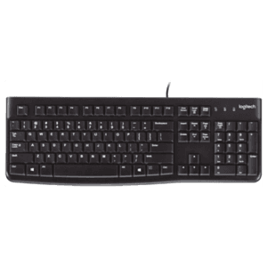 Logitech K120 USB QWERTY Español Negro - Teclado