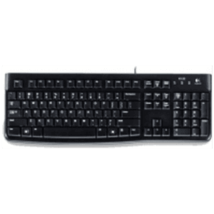 Logitech K120 teclado USB QWERTY Español Negro