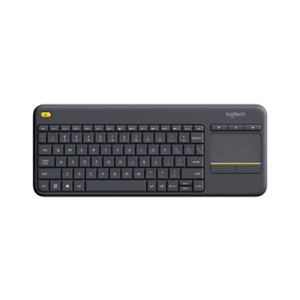 Logitech K400 Plus teclado RF inalámbrico QWERTY Holandés Negro