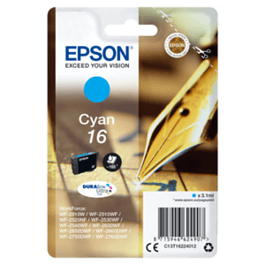Epson Pen and crossword Singlepack Cyan 16 DURABrite Ultra Ink