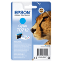 Epson Cheetah Singlepack Cyan T0712 DURABrite Ultra Ink