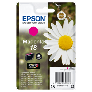 Epson Daisy Cartucho 18 magenta (etiqueta RF)