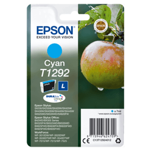 Epson Tinta cian T1292 DURABrite Ultra Manzana