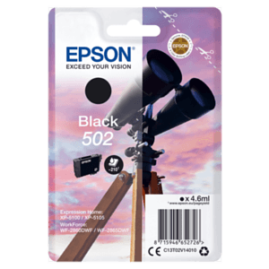 Epson Singlepack Black 502 Ink
