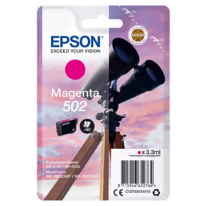 Epson Singlepack Magenta 502 Ink