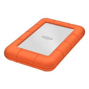 LaCie Rugged Mini, 2TB disco duro externo 2000 GB Aluminio, Naranja