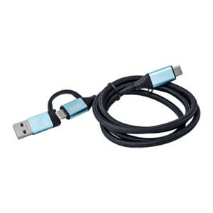 i-tec USB-C Cable to USB-C with Integrated USB 3.0 Adapter