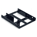 CoolBox ADAPTADOR BAHIA 3.5 A 2X2.5 (HDD/SSD) METAL
