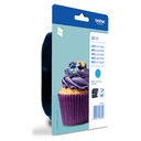 Brother LC-123CBP cartucho de tinta 1 pieza(s) Original Cian