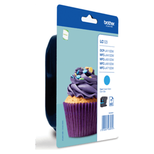 Brother LC-123CBP cartucho de tinta 1 pieza(s) Original Cian