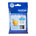 Brother LC3211C cartucho de tinta 1 pieza(s) Original Rendimiento estándar Cian