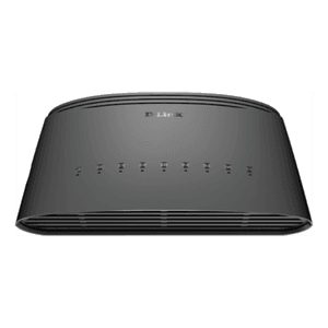 D-Link DGS-1008D/E L2 Gigabit Ethernet (10/100/1000) Negro - Hub Switch